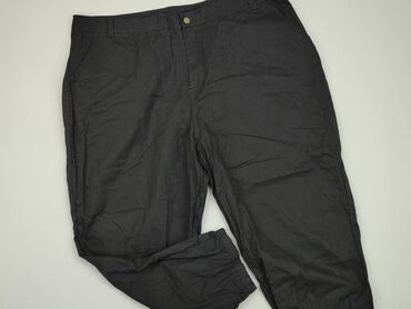 shein czarna sukienki: Spodnie materiałowe, Shein, 4XL, stan - Dobry