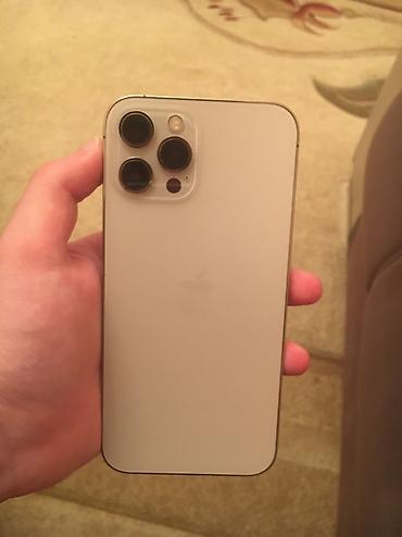 iphone 12 pro max gold: IPhone 12 Pro Max, 256 GB, Qızılı, Face ID, Simsiz şarj — 1