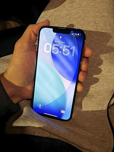 ayfon 14: IPhone 13 Pro, Б/у, 256 ГБ, Белый, Чехол, 86 % — 3