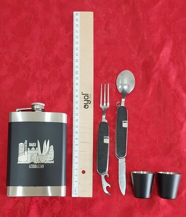 Digər içki üçün qablar: İçki qabı satılır, təzədir. Dəstinə daxildir: 1 ədəd İçki qabı, 1 ədəd — 19