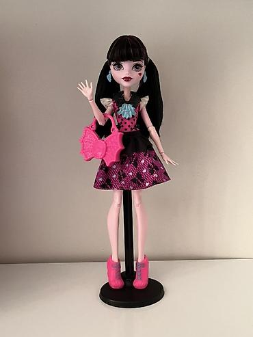 Monster High üslublu kolleksiya kuklası Монстер хай дракулаура