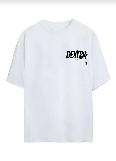 tisort: Yeni Mövsüm Dexter Unisex Oversize Tişört – Premium Keyfiyyət "Dexter" — 4