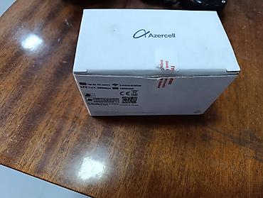 azercell wifi modem: Azercell 4G LTE mobil Wi‑Fi (MiFi) cihazı Xüsusiyyətlər: - LTE Cat.7 — 3