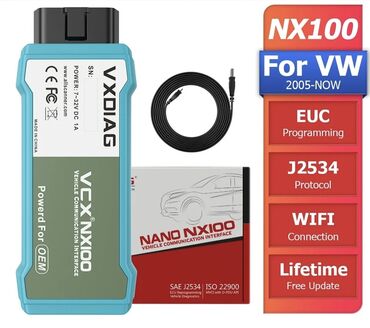 sad ali su: VXDIAG VCX NANO NX100 WiFi za VW/Audi/Škoda/Seat/Bentley VXDIAG VCX