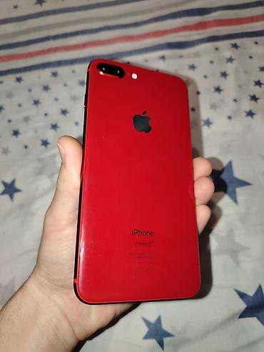 Apple iPhone: IPhone 8 Plus, Б/у, 64 ГБ, Красный, Зарядное устройство, Защитное стекло, Чехол, 70 % — 1