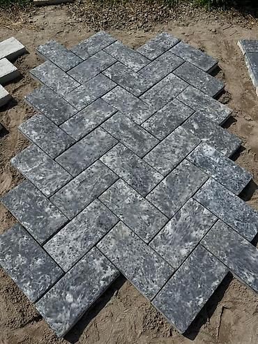 Тротуарная плитка: Тротуарная плитка “мраморный эффект” - Формат: прямоугольники и — 1