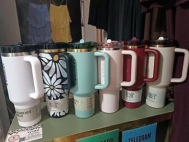 круша: Термокружки Stanley Quencher H2.0 и ProTour Tumbler с ручкой — — 2