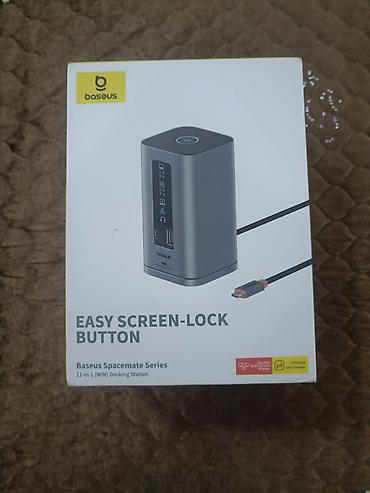 iphone macbook: 🔌 Baseus 11-in-1 Docking Station – Çoxfunksiyalı Adapter Satılır — 1