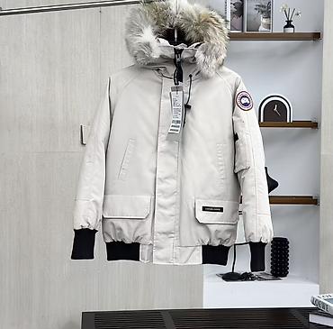 мужские аляска: Зимняя парка Canada Goose (модель с меховой опушкой) - Утеплённая — 1