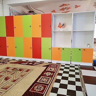 Двухъярусные детские кровати: Детская многоярусная кровать для детских садов (4 спальных места) - — 6