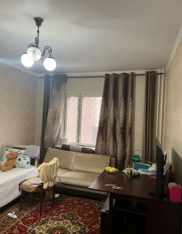 2 комнатные квартиры в бишкеке продажа: 2 комнаты, 52 м², 106 серия, 2 этаж, Косметический ремонт