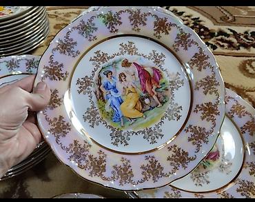 madonna çay desti: Nahar dəsti, rəng - Ağ, Farfor — 6