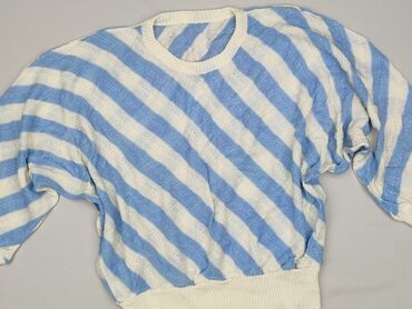 piec lat w paski bluzka w paski swiat: Sweter damski, One size