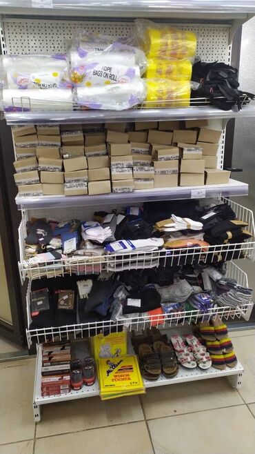 Стеллажи: Дукондорго, аптекаларга, ж.б. соода туюндорго керектуу Темир — 12