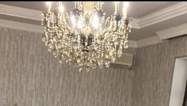 zor maşın şəkilləri: Çılçıraq, 10 və daha çox lampa, Metal