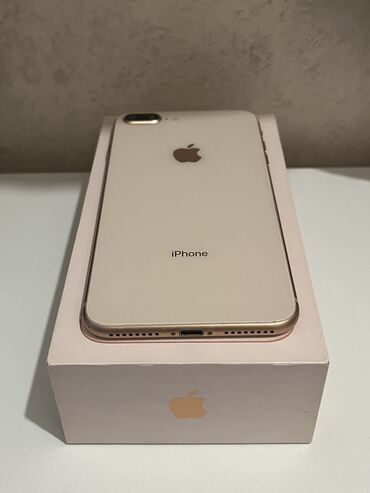 apple 8 pulus: IPhone 8 Plus, 64 GB, Rose Gold, Zəmanət, Barmaq izi, Simsiz şarj