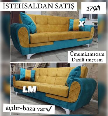 Masa və oturacaq dəstləri: Divan, Yeni, Açılan, Bazalı, Parça, Ödənişli çatdırılma