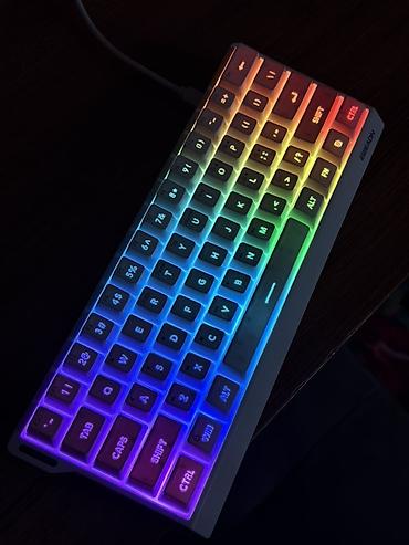 keycap: EWEADN F61 kompakt mexaniki klaviatura - 60% ölçülü lay‑out: oxlar və — 1