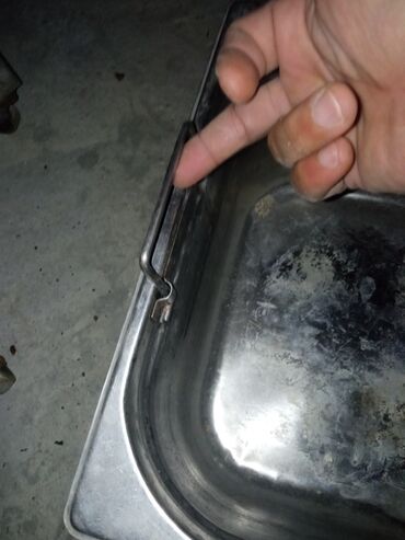 Digər restoran, kafe avadanlığı: Paslanmayan poladdan GN tipli qastronom vanna (qida qabı). - — 6