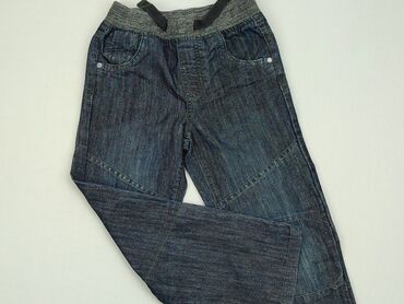 spodnie jeans z przetarciami: Jeans, St.Bernard, 7 years, 116/122, condition - Good