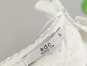 białe t shirty basic: Edc by Esprit, Bluzka damska, rozmiar S — 4