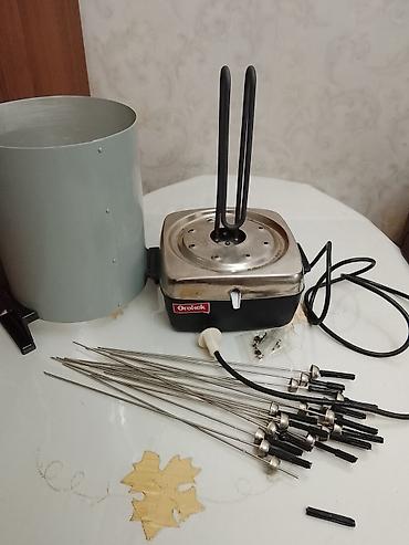 kabab şiş: Vertikal kabab aparatı, 16 şişli, Termostatsız, İşlənmiş — 2