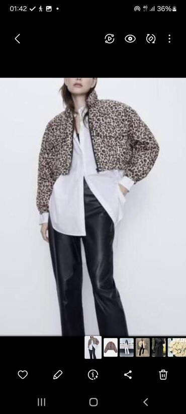 Демисезонные куртки: Zara размер s и м в идеальном состоянии 2000 с