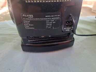 philips xenium x525: FUJITEL FTV-501 mini televizor-radio - Ekran: 5.5" (14 sm) qara-ağ - — 2