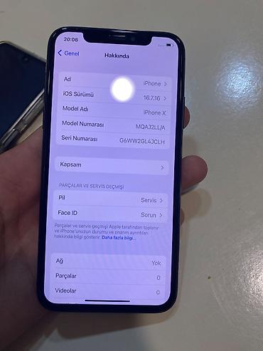 alfon x: IPhone X, Space Gray, Face ID — 3