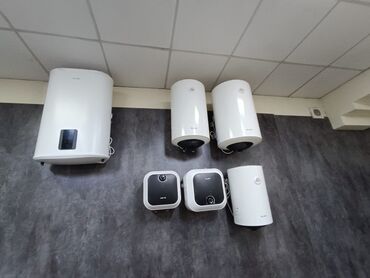 Накопительные водонагреватели: Накопительный водонагреватель Объем бака: До 10 л, Новый — 5