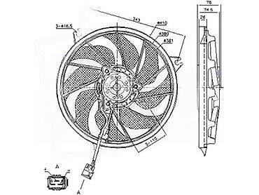 vojni sator: VENTILATOR KABINE ZA PEUGEOT 206, 206 PLUS OD 1999. DO 2006. GOD. | — 6