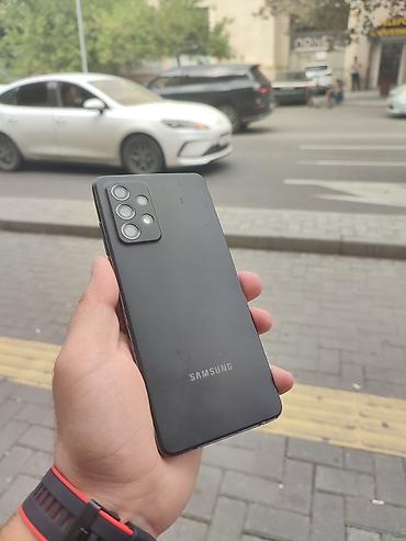 Samsung Galaxy A52, 128 GB, rəng - Qara, Zəmanət, Sensor, İki sim kartlı lalafo.az -da Samsung Galaxy A52, 128 GB, rəng - Qara, Zəmanət, Sensor, İki sim kartlı
