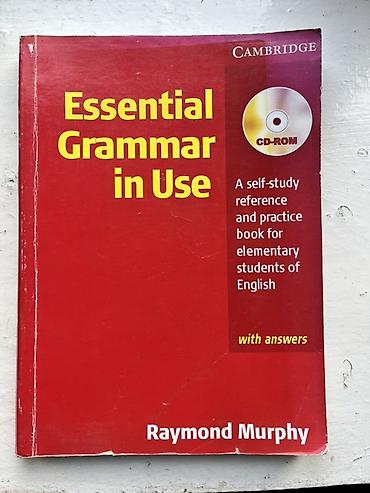 Школьные учебники: Məhsul: Essential Grammar in Use – Raymond Murphy Nəşriyyat: Cambridge — 1