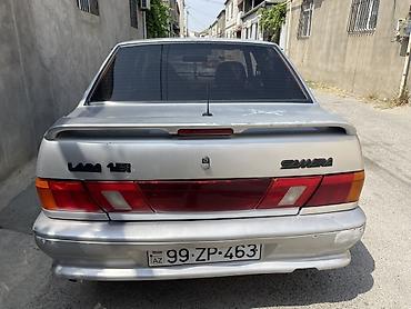 tap az vaz 2107: VAZ 2115 avtomobili, gümüşü rəngdə sedan kuzovlu modeldir. Şəkillərdə — 9