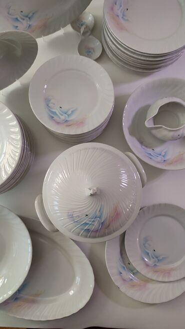 Kompleti posuđa: Vintage porcelanski servis za ručavanje, iz stare Jugoslavije, marke — 13