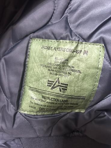 мед одежда: Куртка Alpha Industries CWU-45P (модель “Jacket, Flyer’s CWU-45P [N]”) — 4