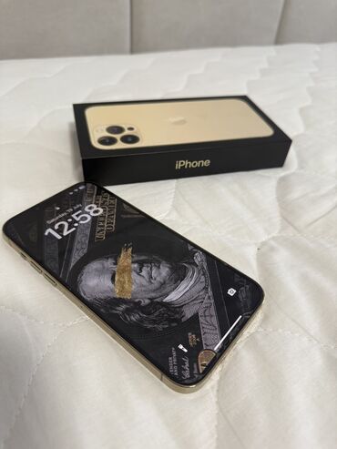 за сколько можно продать айфон 12 про макс: IPhone 13 Pro Max, Б/у, 256 ГБ, Золотой, Защитное стекло, Чехол, Коробка, 80 %