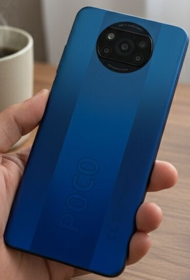 su ile işleyen kondisioner: Poco X3 Pro, rəng - Göy, Sensor