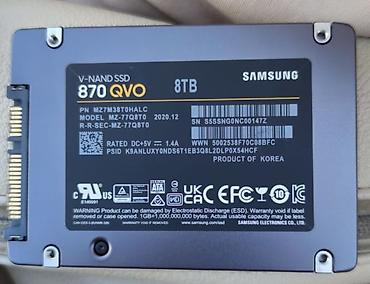 tab a 8: Samsung 870 QVO 8TB — SSD SATA Продам оригинальный Samsung 870 QVO на — 1