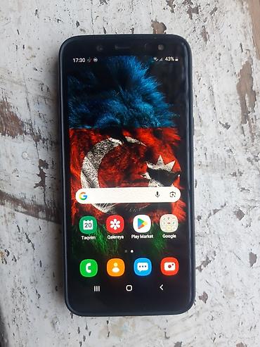 samsung a3 2017: Samsung Galaxy A6, 32 GB, rəng - Qara, Barmaq izi — 2