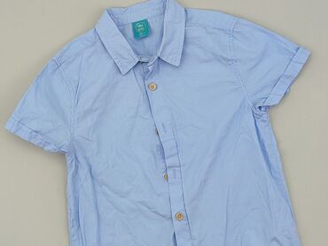 koszulki z poliestru: Shirt 8 years, condition - Very good, pattern - Monochromatic, color - Light blue