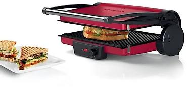 cuqun soba: Bosch TCG4104 Qırmızı Kontakt Qril – 2000W, 3 Rejim, 5 Temperatur — 3