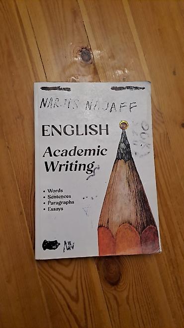 qab qaşiq: Məhsul: English Academic Writing – tədris və iş dəftəri Müəllif: (üz — 3