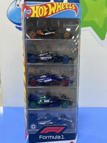 magic five: Набор коллекционных машинок Hot Wheels Formula 1. В наборе