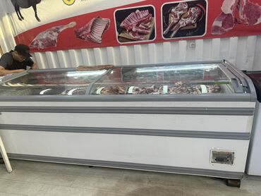Холодильные витрины: Для мяса, мясных изделий, Б/у