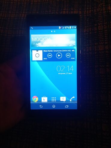 телевизор 70: Sony Ericsson C901, Колдонулган, 8 ГБ, түсү - Кара, 1 SIM, eSIM