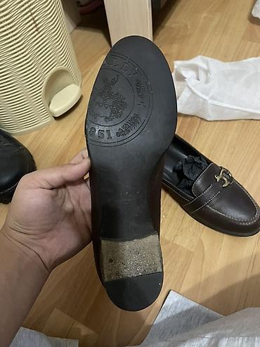 Мокасины и лоферы: Лоферы Bally, женские Новые оригинальные Bally лоферы б/у но в хорошем — 2