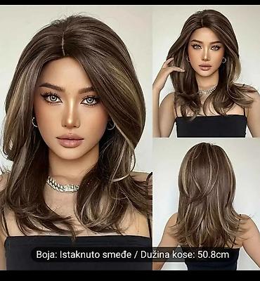 Perike i klipse: Perike – više modela i dužina - Tip: ženske modne perike sa dugim — 52