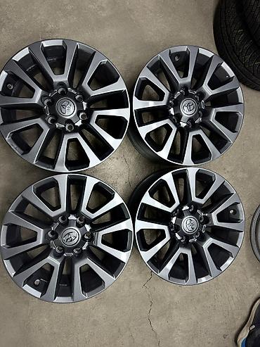 Литые Диски R 18 Toyota, Комплект, отверстий - 6, Б/у at lalafo.kg Литые Диски R 18 Toyota, Комплект, отверстий - 6, Б/у