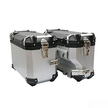sadale: Set bočnih kofera za motocikl, izrađenih od aluminijuma, u kombinaciji — 1